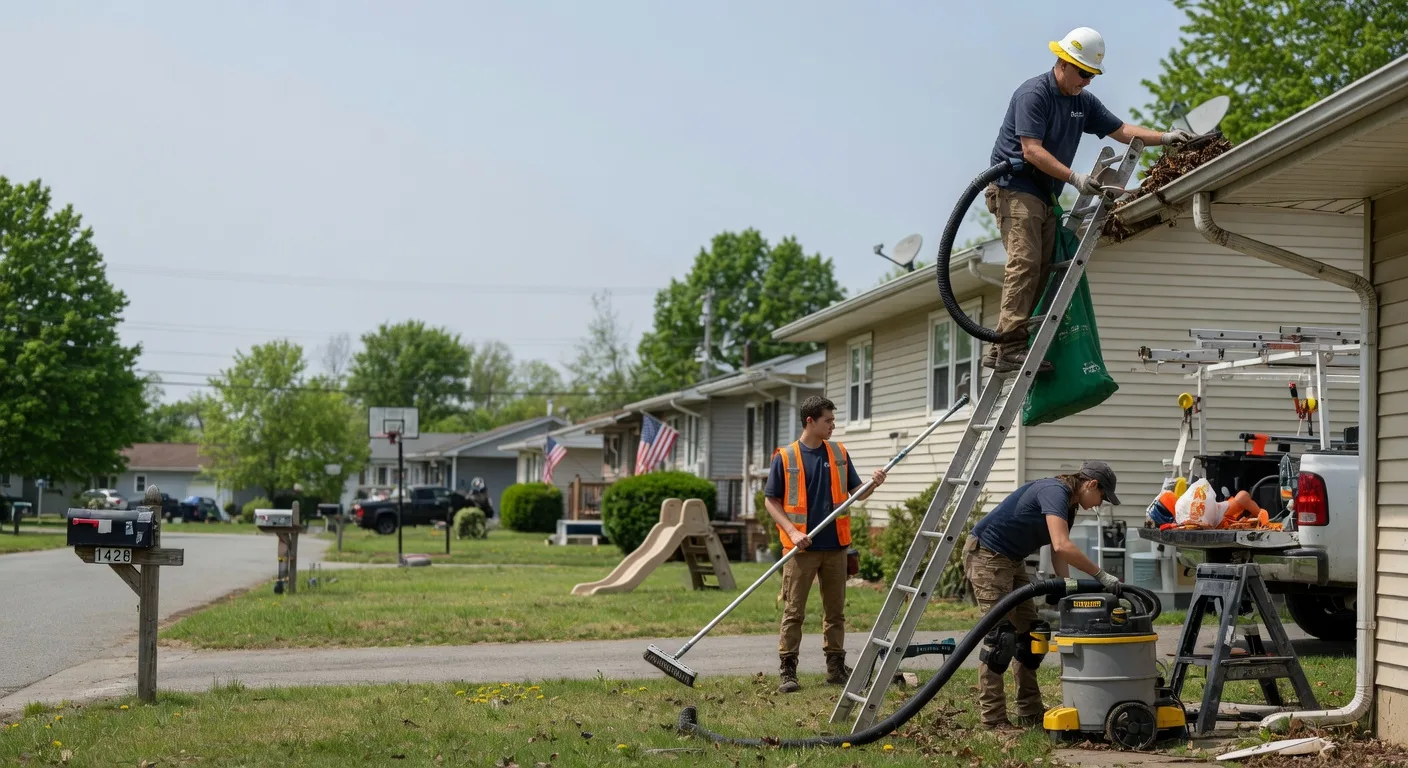 Gutter Installation in Saint Bernice, IN near me